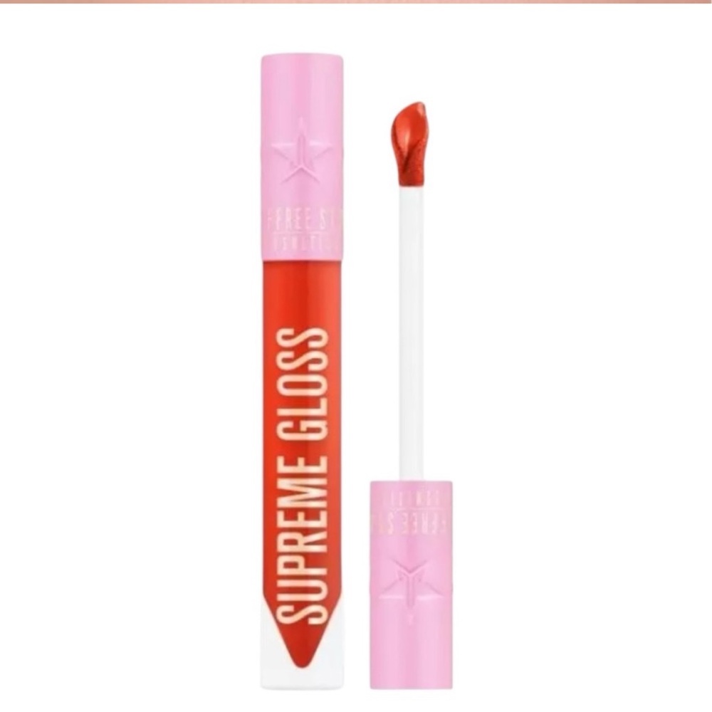 Jeffree Star Supreme Lip Gloss- Everybody Knows red NIB 2/$25
